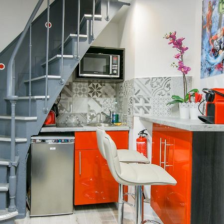 25 - Fun Duplex In Montorgueil Lägenhet Paris Exteriör bild