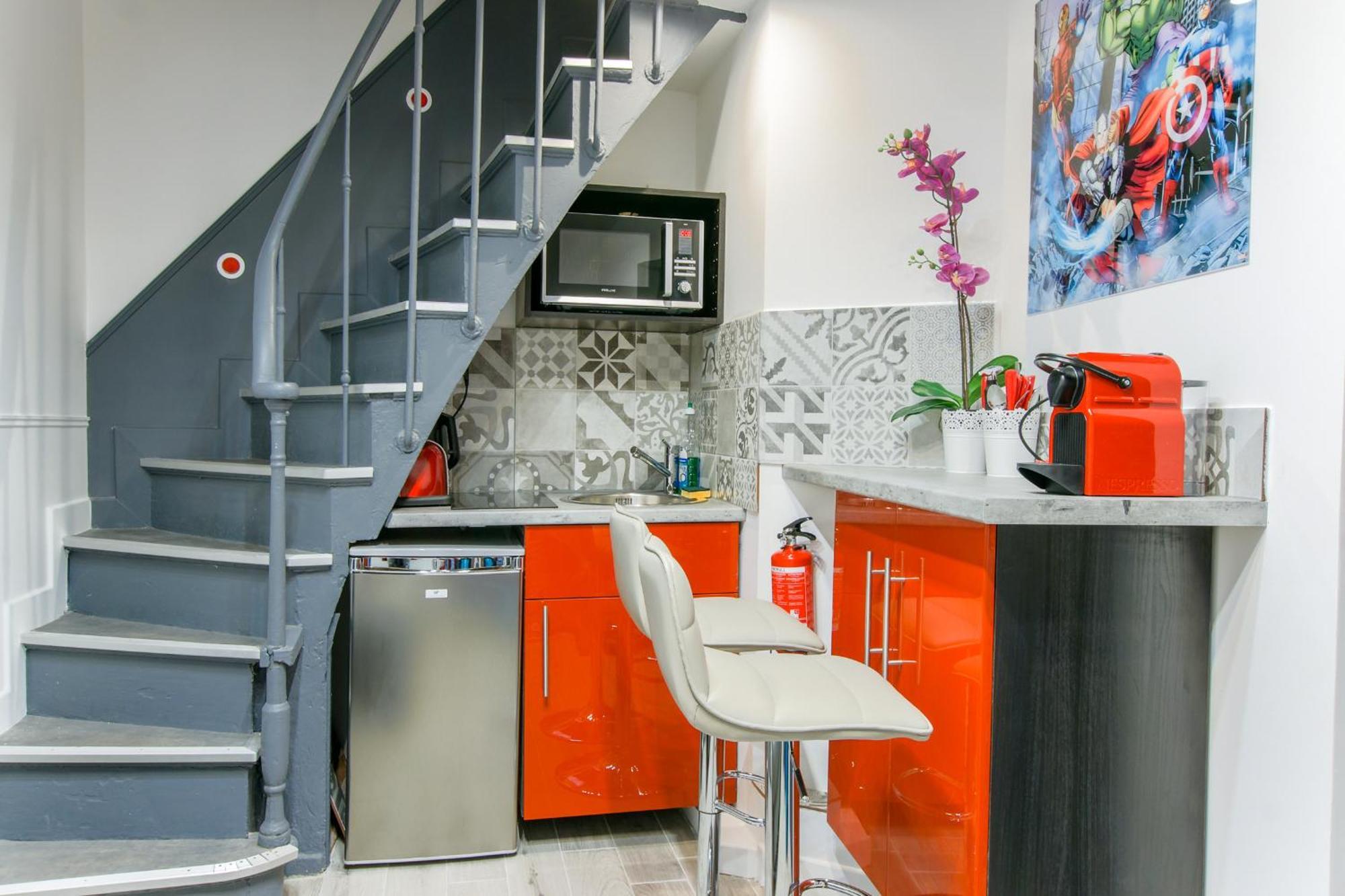 25 - Fun Duplex In Montorgueil Lägenhet Paris Exteriör bild